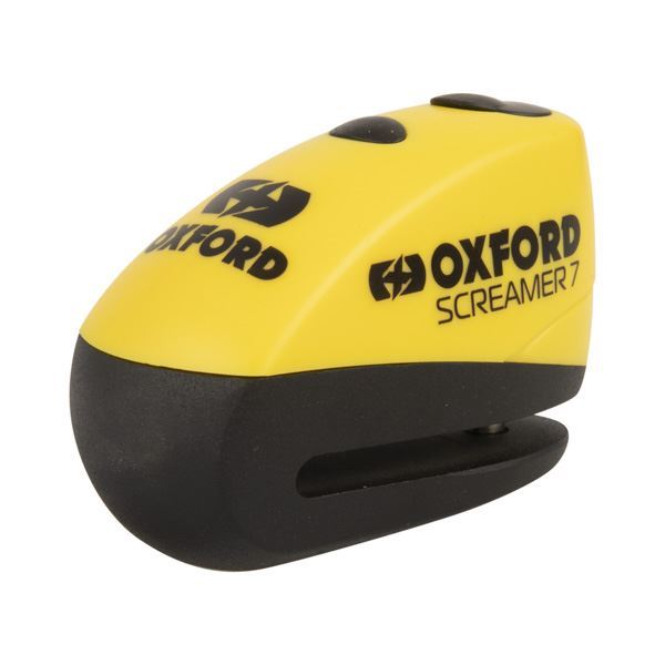 ΚΛΕΙΔΑΡΙΑ ΔΙΣΚ ΜΕ ΣΥΝΑΓΕΡΜΟ Screamer7 Alarm Disc Lock Yellow/black LK290 OXFORD