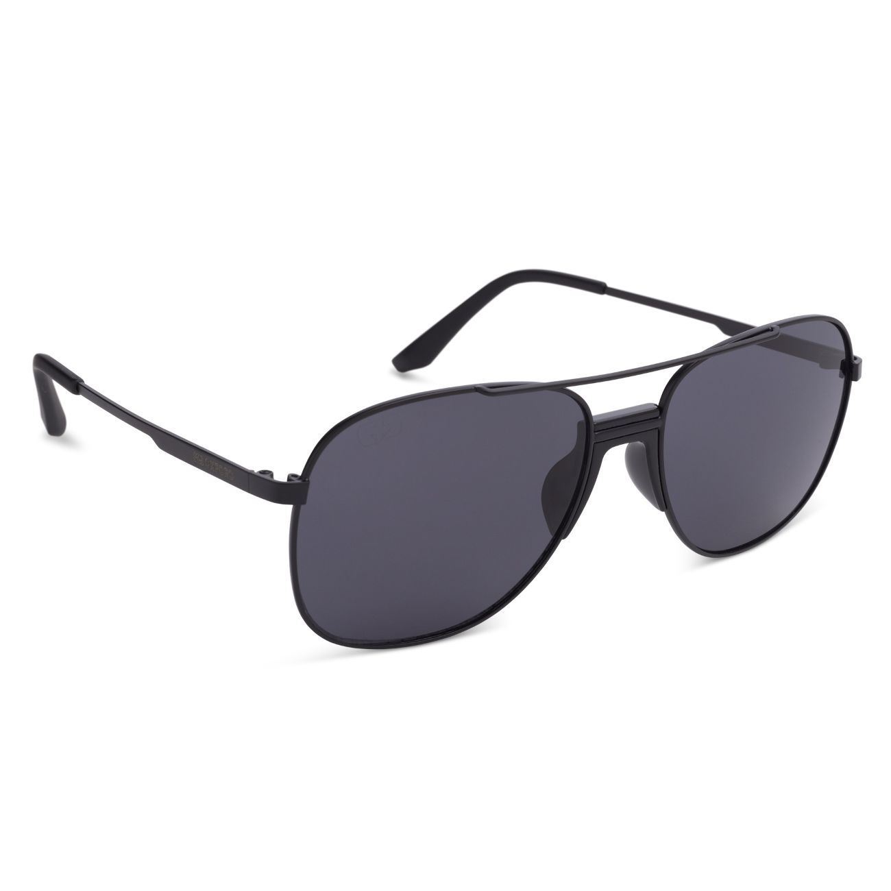 ΓΥΑΛΙΑ ΗΛΙΟΥ Force One Black Metal Frame Smoke Lens Sunglasses SU012 OXFORD